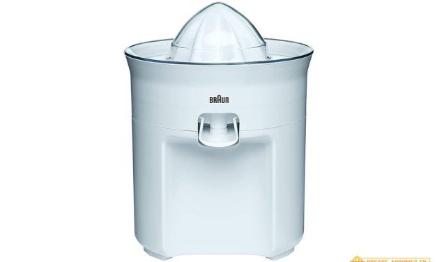 Test du presse-agrumes Braun CJ3050